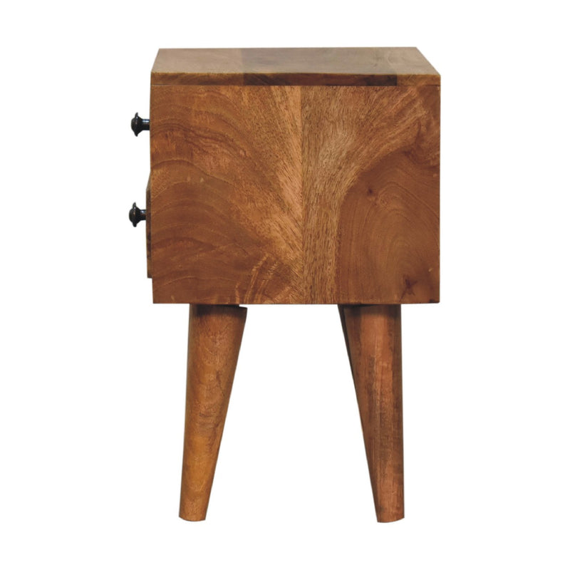 Mini Oak-ish Modern Nightstand