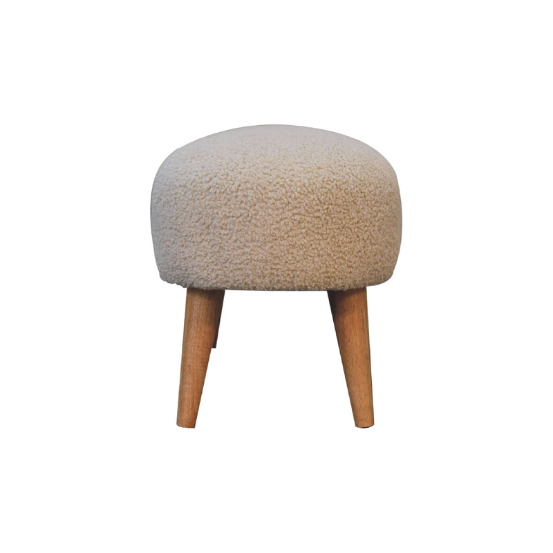 Boucle Hallway Bench Artisan