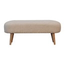 Boucle Hallway Bench Artisan