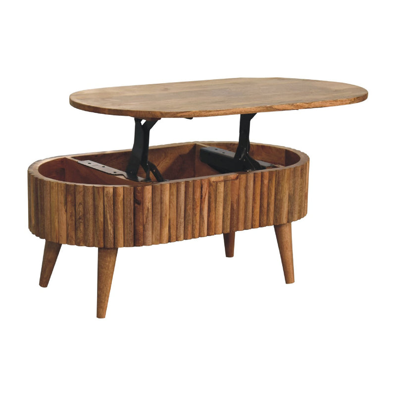 Mokka Coffee Table w/Lift Up Top Artisan