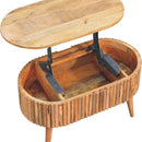 Mokka Coffee Table w/Lift Up Top Artisan