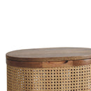 Larissa Lid-up Storage Stool Artisan