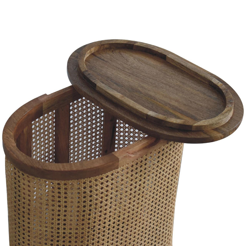 Larissa Lid-up Storage Stool Artisan