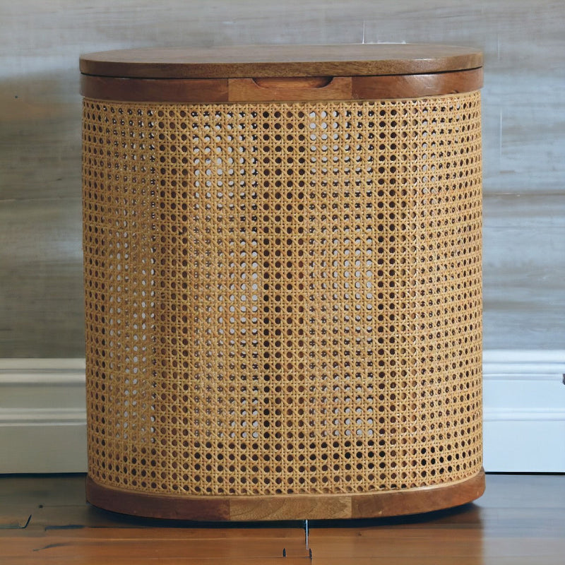 Larissa Lid-up Storage Stool Artisan