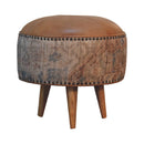 Haven Durrie Round Footstool