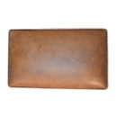 Vintage Leather Boucle Ball Footstool Artisan