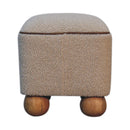 Serenity Footstool with Ball Feet Artisan