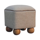 Serenity Footstool with Ball Feet Artisan