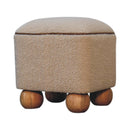Serenity Footstool with Ball Feet Artisan