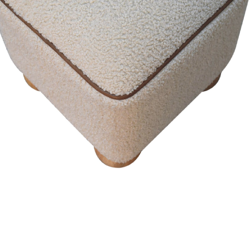 Serenity Footstool with Ball Feet Artisan