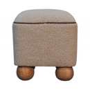 Serenity Footstool with Ball Feet Artisan