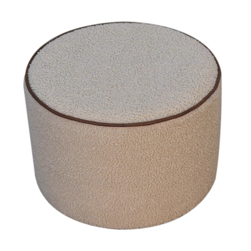 Serenity Large Round Footstool Artisan