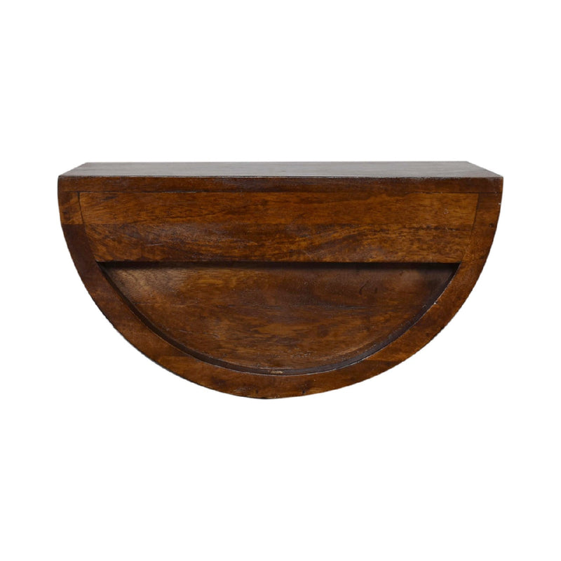 Chestnut Crescent Floating Nightstand Artisan