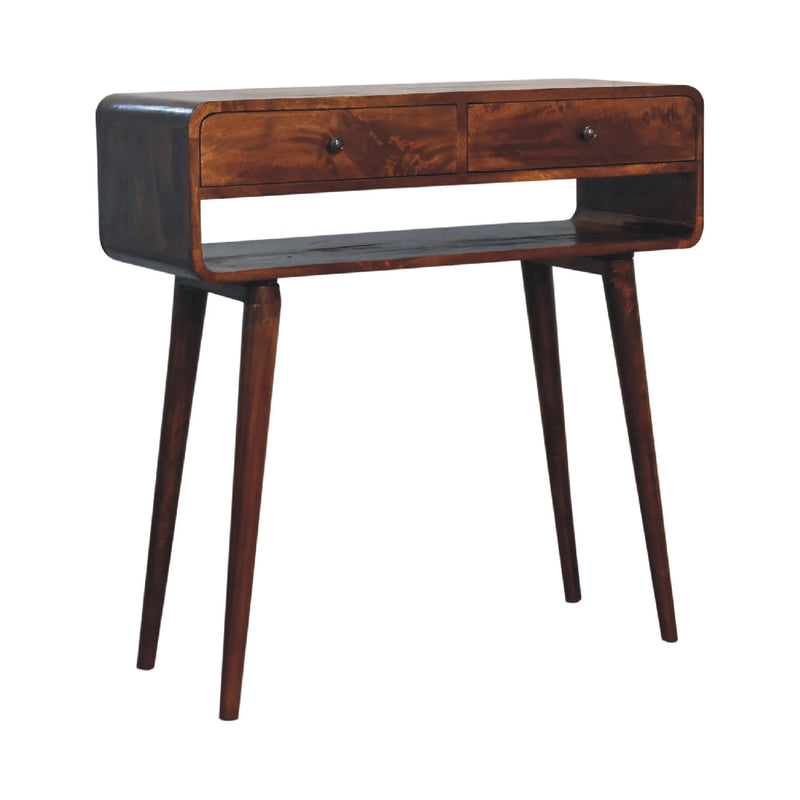 Sonata Chestnut Console Table Artisan