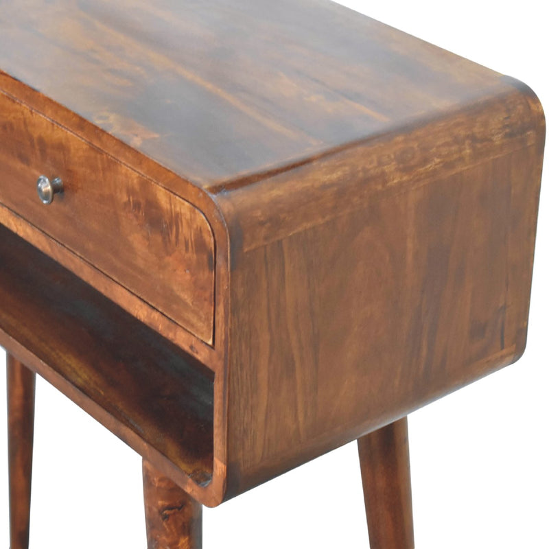 Sonata Chestnut Console Table Artisan