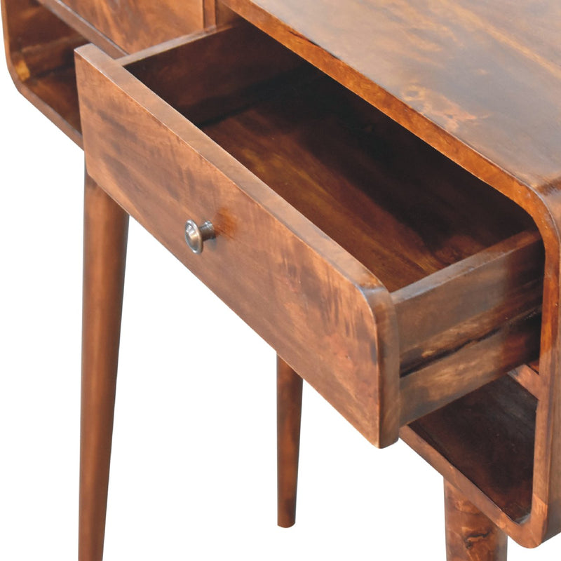 Sonata Chestnut Console Table Artisan
