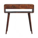 Sonata Chestnut Console Table Artisan