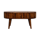 Stripe Chestnut Coffee Table Artisan