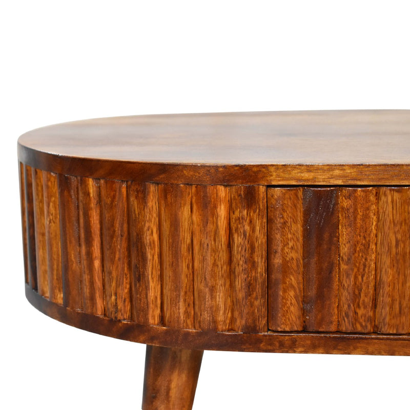 Stripe Chestnut Coffee Table Artisan