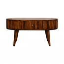 Stripe Chestnut Coffee Table Artisan