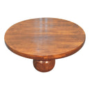 Chestnut Central Ball Table Artisan