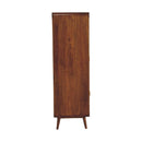 Curved Chestnut Wardrobe
