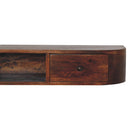Lunar 2 Drawer Wall Mounted Console Table Artisan