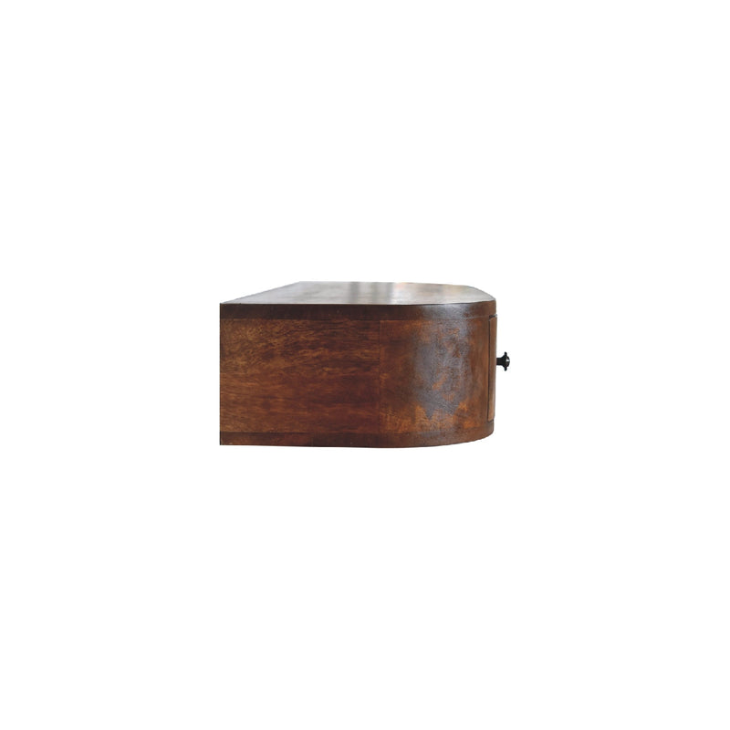 Lunar 2 Drawer Wall Mounted Console Table Artisan