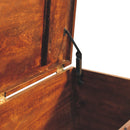 Curved Chestnut Blanket Box Artisan