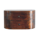 Lunar 2 Drawer Floating nightstand Artisan