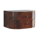 Lunar 2 Drawer Floating nightstand Artisan