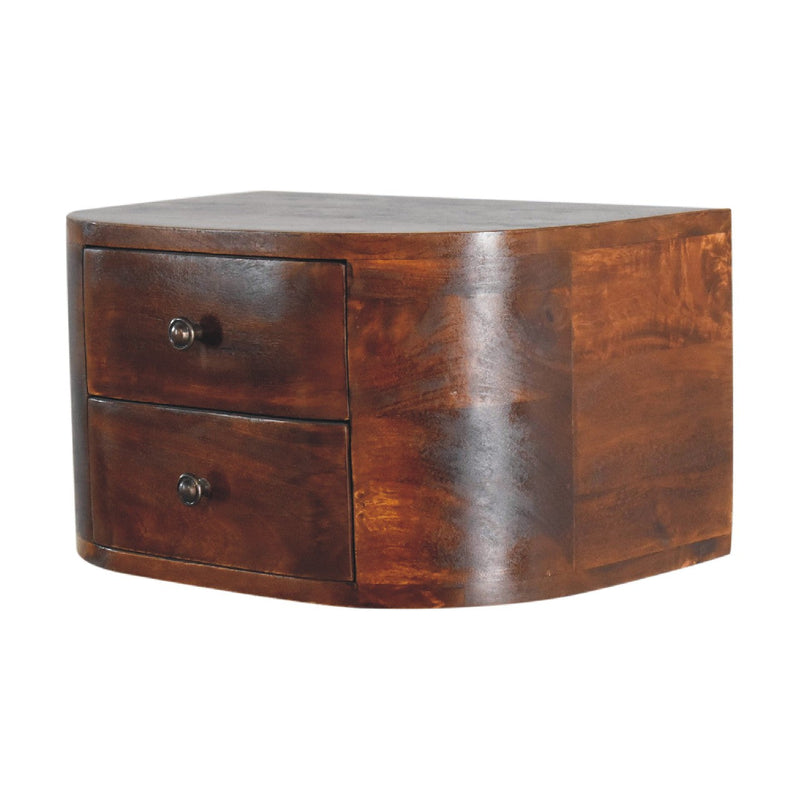 Lunar 2 Drawer Floating nightstand Artisan