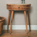 Odyssey Oak-ish Console Table Artisan
