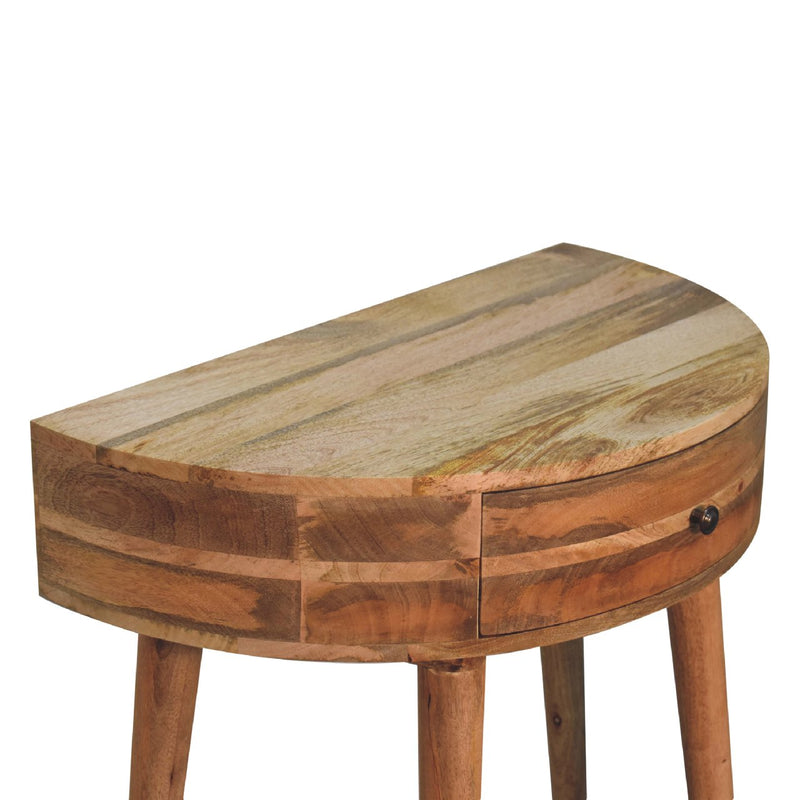 Odyssey Oak-ish Console Table Artisan