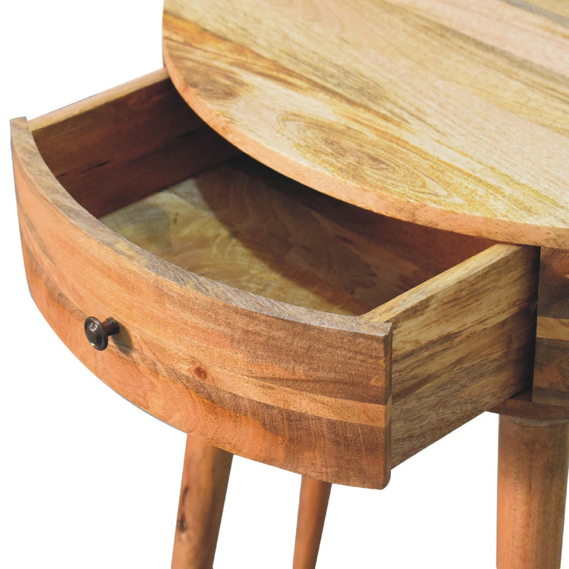 Odyssey Oak-ish Console Table Artisan