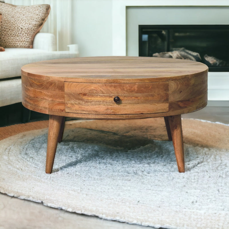 Odyssey Oak-ish Coffee Table Artisan