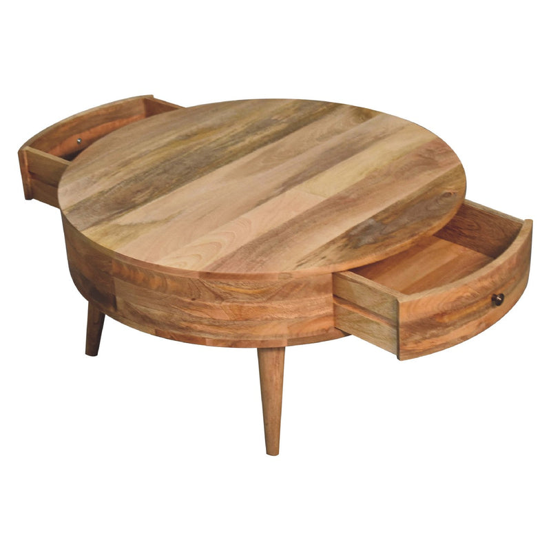 Odyssey Oak-ish Coffee Table Artisan
