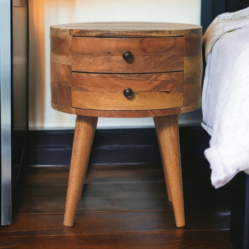 Odyssey Oak-ish nightstand Artisan