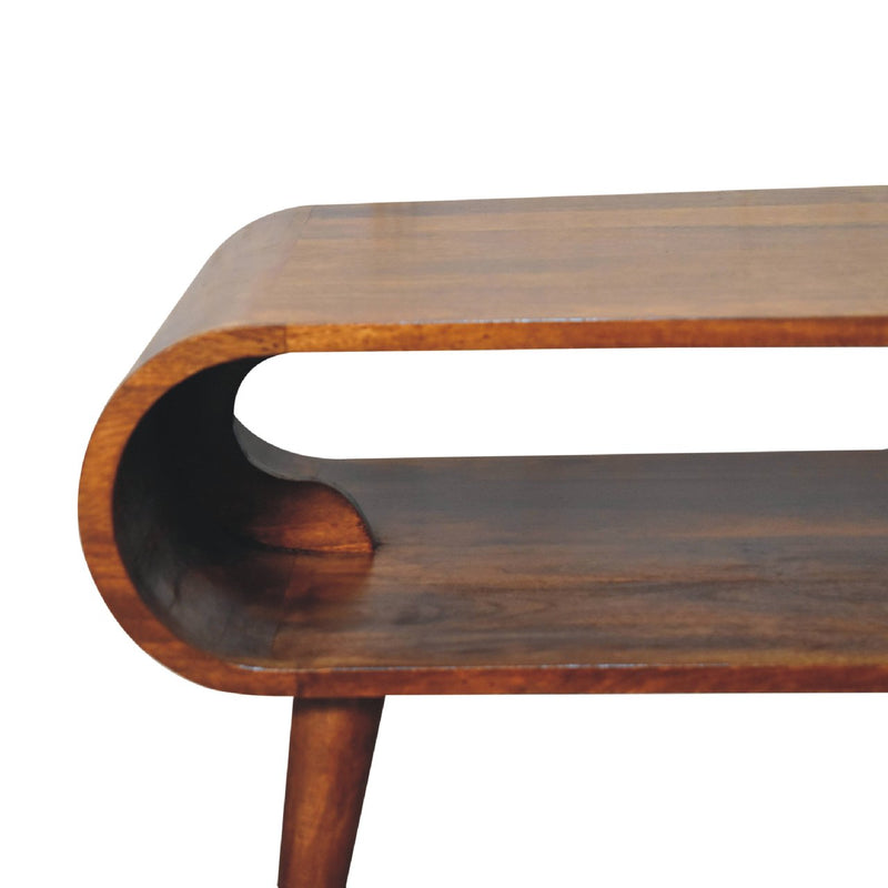 Open Chestnut Coffee Table Artisan
