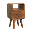 Mini Lille Curved nightstand Artisan