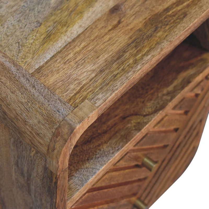 Mini Lille Curved nightstand Artisan