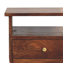 Split Chestnut nightstand Artisan