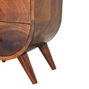 Split Chestnut nightstand Artisan