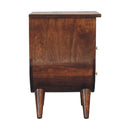 Split Chestnut nightstand Artisan