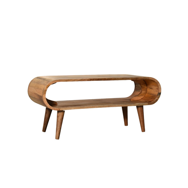 Amaya Nordic Style Oak-ish Coffee Table Artisan