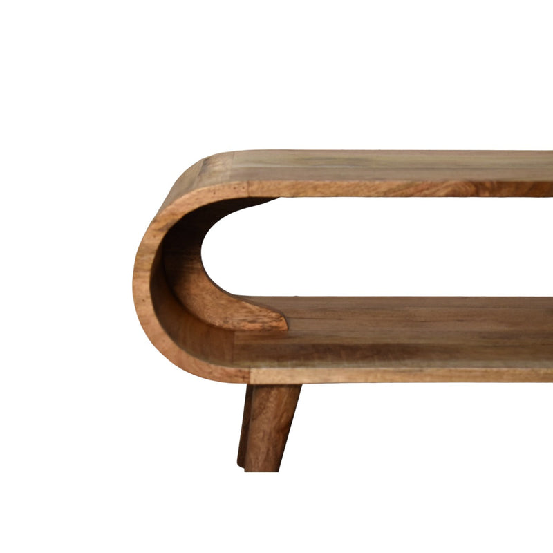 Amaya Nordic Style Oak-ish Coffee Table Artisan