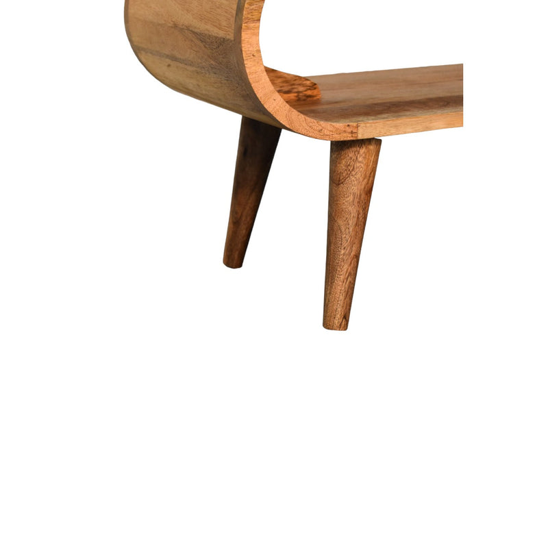 Amaya Nordic Style Oak-ish Coffee Table Artisan