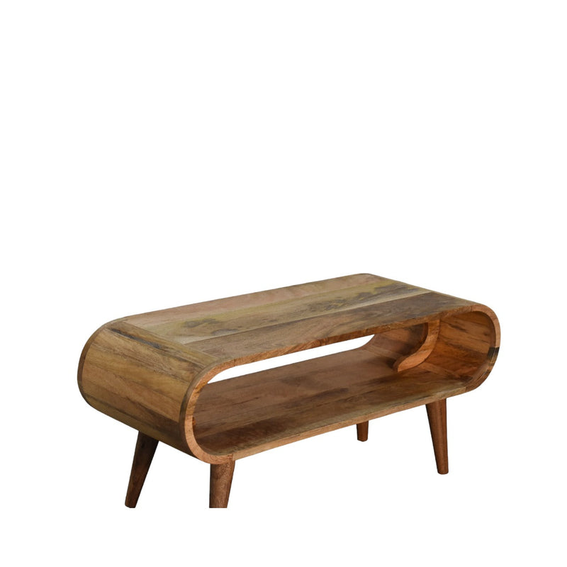Amaya Nordic Style Oak-ish Coffee Table Artisan