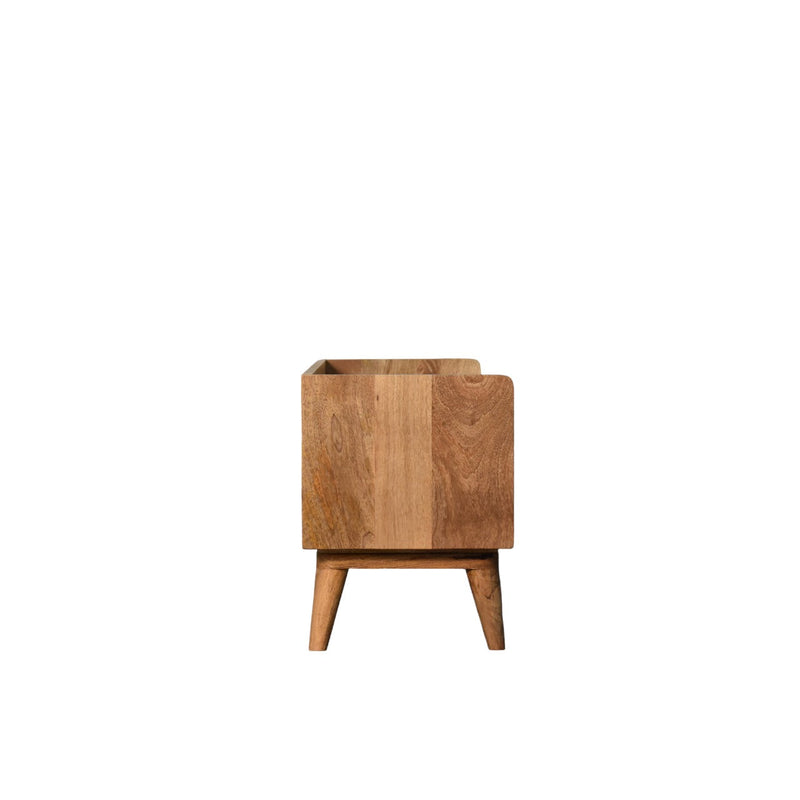 Oak-ish Nordic Storage Bench Artisan