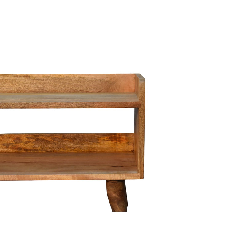 Oak-ish Nordic Storage Bench Artisan
